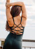 EVANGELINE X FRILLEDNECK BODYSUIT - Black